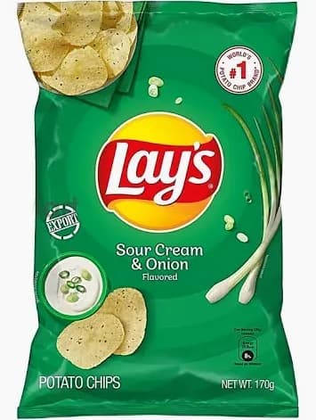Lay's Sour Cream & Onion 170g