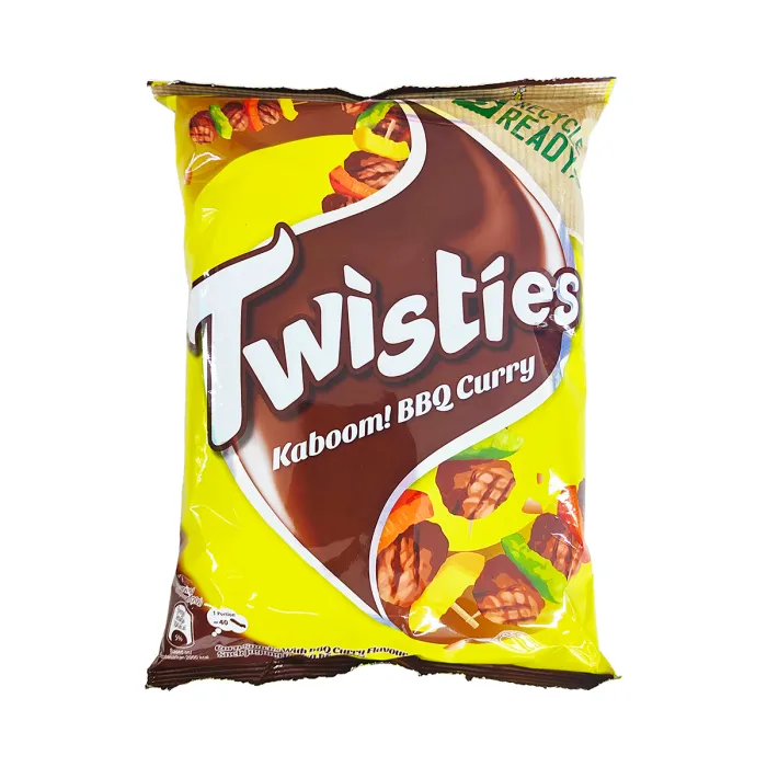 Twisties Kaboom! BBQ Curry 140g