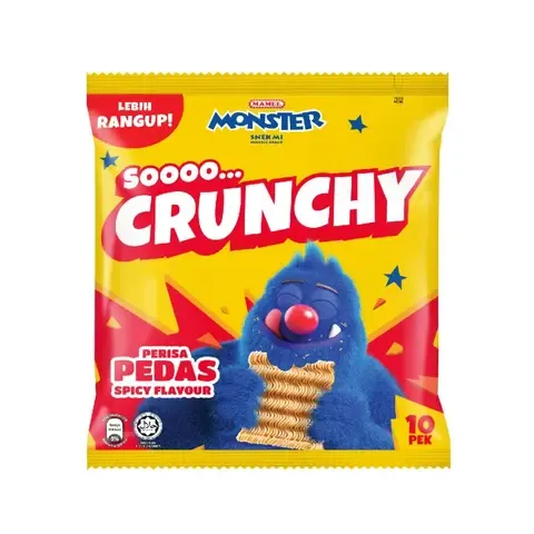 Mamee Monster Snek Mi Pedas 10s