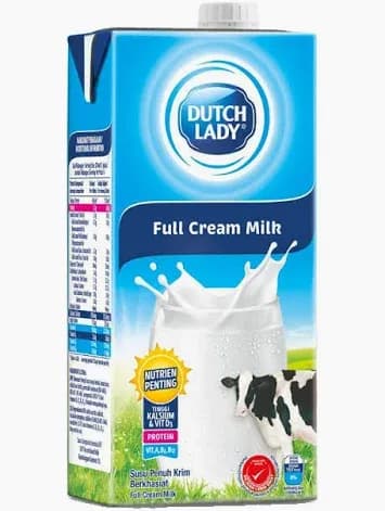 Dutch Lady UHT Full Cream 1L