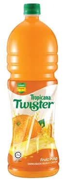 Tropicana Twister Fruit Pulp Orange 1.5L