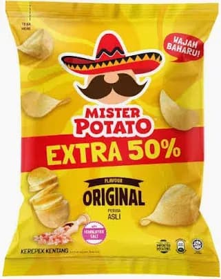 Mister Potato Original Extra +50% 60g