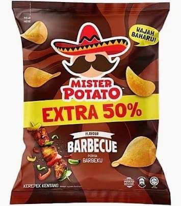 Mister Potato Barbecue +50% 60g